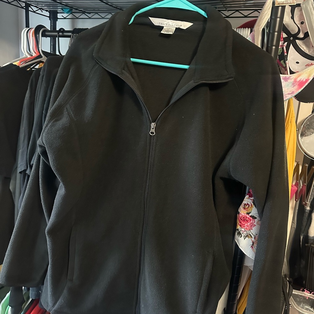 Black Zip-Up Jacket